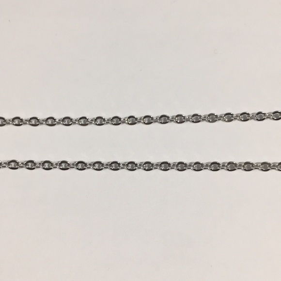 Sterling Silver Vintage Dangling Pearl Necklace - Picture 7 of 7